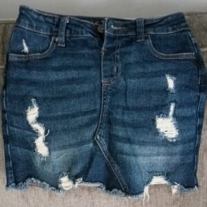 Justice Denim Skirt